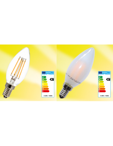 LED Pure-Z "Candle" 4W E14  (wählen...